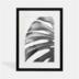 تابلو دکوراتیو بلمونت؛ برگ انجیری سیاه و سفید
